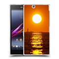 Дизайнерский пластиковый чехол для Sony Xperia Z Ultra  Закат