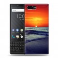 Дизайнерский пластиковый чехол для BlackBerry KEY2 Закат