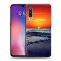 Дизайнерский силиконовый с усиленными углами чехол для Xiaomi Mi9 Закат