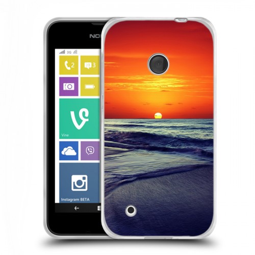 Дизайнерский пластиковый чехол для Nokia Lumia 530 Закат