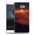 Дизайнерский пластиковый чехол для Huawei Mate S Вулканы