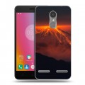 Дизайнерский пластиковый чехол для Lenovo K6 Вулканы