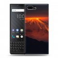 Дизайнерский пластиковый чехол для BlackBerry KEY2 Вулканы