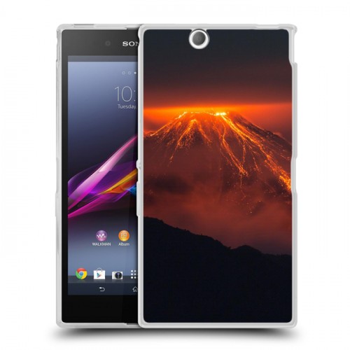 Дизайнерский пластиковый чехол для Sony Xperia Z Ultra  Вулканы