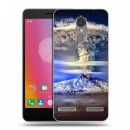 Дизайнерский силиконовый чехол для Lenovo K6 Вулканы