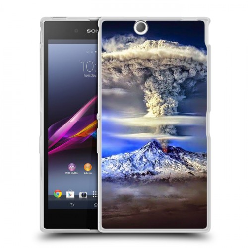 Дизайнерский пластиковый чехол для Sony Xperia Z Ultra  Вулканы