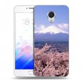 Дизайнерский пластиковый чехол для Meizu M3E Вулканы