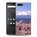 Дизайнерский пластиковый чехол для BlackBerry KEY2 Вулканы