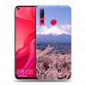 Дизайнерский пластиковый чехол для Huawei Nova 4 Вулканы