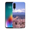 Дизайнерский силиконовый с усиленными углами чехол для Meizu 16T Вулканы