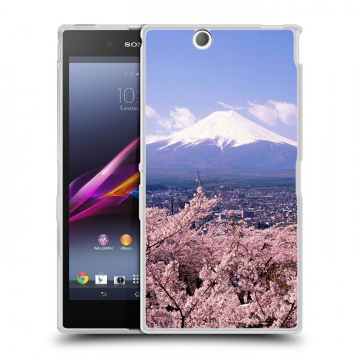 Дизайнерский пластиковый чехол для Sony Xperia Z Ultra  Вулканы