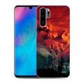 Дизайнерский силиконовый чехол для Huawei P30 Pro Вулканы