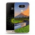 Дизайнерский пластиковый чехол для LG G5 Вулканы