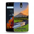 Дизайнерский силиконовый чехол для Wileyfox Storm Вулканы