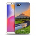 Дизайнерский пластиковый чехол для Xiaomi RedMi 6A Вулканы