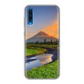 Дизайнерский силиконовый чехол для Samsung Galaxy A50 Вулканы