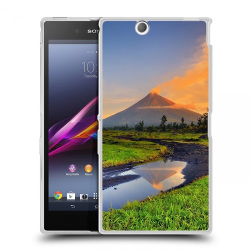 Дизайнерский пластиковый чехол для Sony Xperia Z Ultra  Вулканы