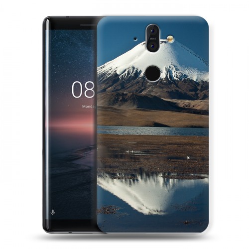 Дизайнерский пластиковый чехол для Nokia 8 Sirocco Вулканы