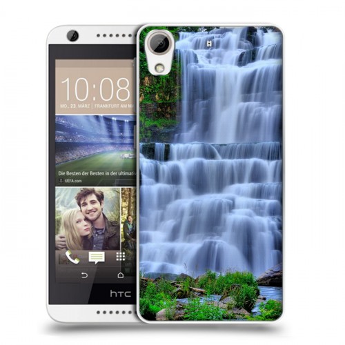 Дизайнерский силиконовый чехол для HTC Desire 626 Водопады