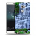 Дизайнерский пластиковый чехол для Huawei Mate S Водопады