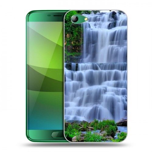 Дизайнерский силиконовый чехол для Elephone S7 Водопады