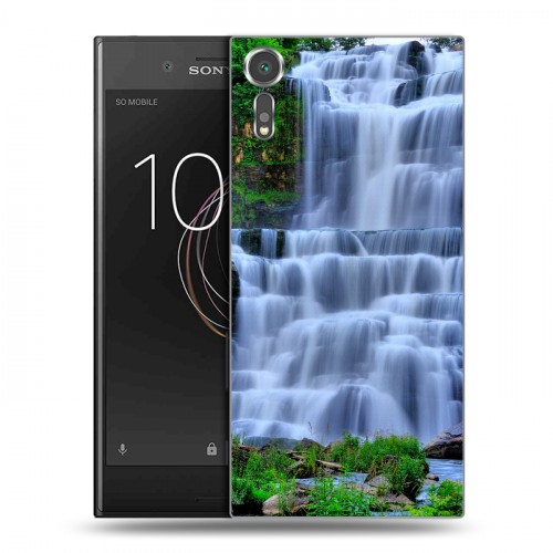 Дизайнерский пластиковый чехол для Sony Xperia XZs Водопады