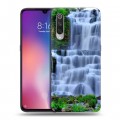 Дизайнерский силиконовый с усиленными углами чехол для Xiaomi Mi9 Водопады