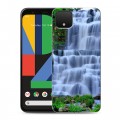 Дизайнерский пластиковый чехол для Google Pixel 4 Водопады