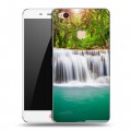 Дизайнерский пластиковый чехол для ZTE Nubia N1 Водопады