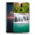 Дизайнерский пластиковый чехол для Nokia 8 Sirocco Водопады