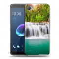 Дизайнерский пластиковый чехол для HTC Desire 12 Водопады