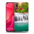 Дизайнерский пластиковый чехол для Huawei Nova 4 Водопады