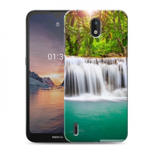 Дизайнерский силиконовый чехол для Nokia 1.3 Водопады