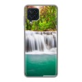 Дизайнерский силиконовый чехол для Samsung Galaxy A22 Водопады