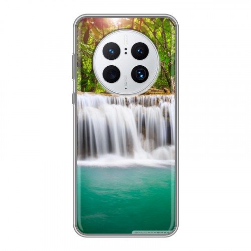 Дизайнерский пластиковый чехол для Huawei Mate 50 Pro Водопады