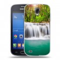 Дизайнерский пластиковый чехол для Samsung Galaxy S4 Active Водопады