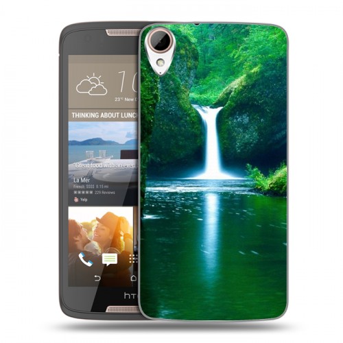Дизайнерский пластиковый чехол для HTC Desire 828 Водопады