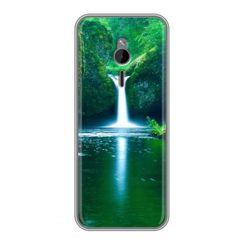 Дизайнерский силиконовый чехол для Nokia 230 Водопады