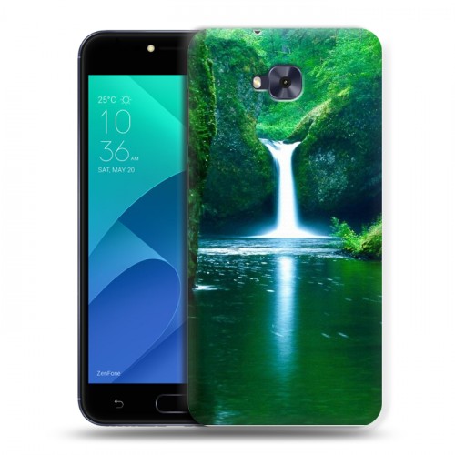 Дизайнерский пластиковый чехол для ASUS ZenFone 4 Selfie Водопады