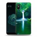 Дизайнерский силиконовый чехол для Xiaomi Mi A2 Водопады