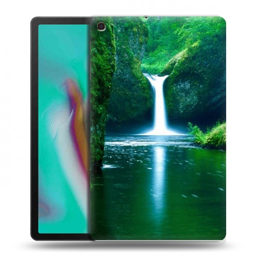 Дизайнерский силиконовый чехол для Samsung Galaxy Tab A 10.1 (2019) Водопады