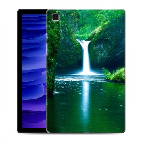 Дизайнерский пластиковый чехол для Samsung Galaxy Tab A7 10.4 (2020) Водопады