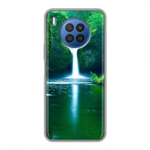 Дизайнерский силиконовый чехол для Huawei Nova 8i Водопады