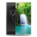 Дизайнерский пластиковый чехол для Sony Xperia XZs Водопады