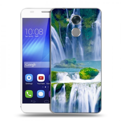 Дизайнерский пластиковый чехол для Huawei Honor 6C Водопады