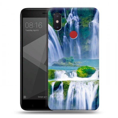 Дизайнерский пластиковый чехол для Xiaomi Mi8 SE Водопады