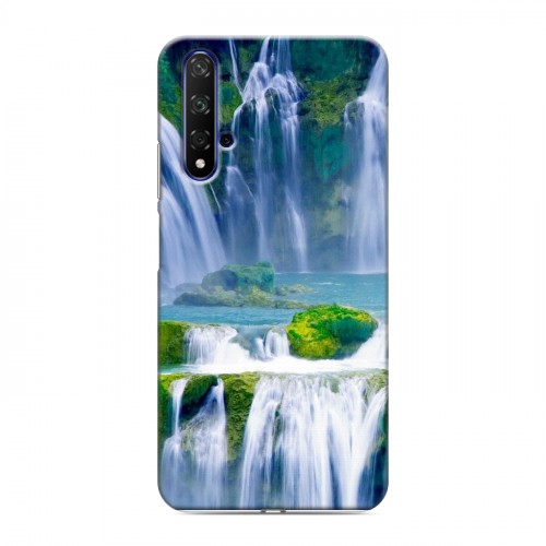 Дизайнерский силиконовый чехол для Huawei Honor 20 Водопады