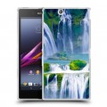 Дизайнерский пластиковый чехол для Sony Xperia Z Ultra  Водопады