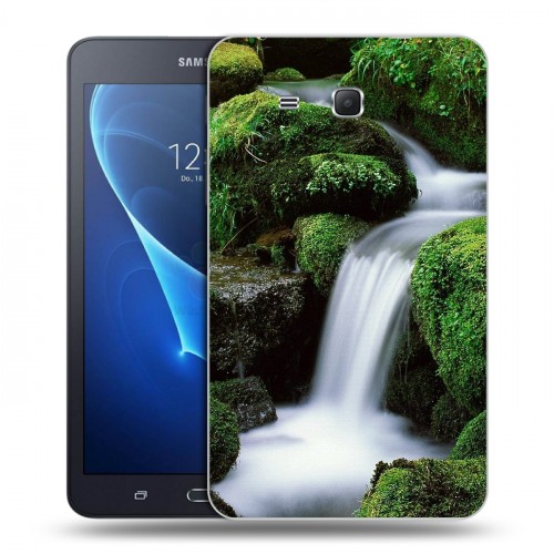 Дизайнерский силиконовый чехол для Samsung Galaxy Tab A 7 (2016) Водопады