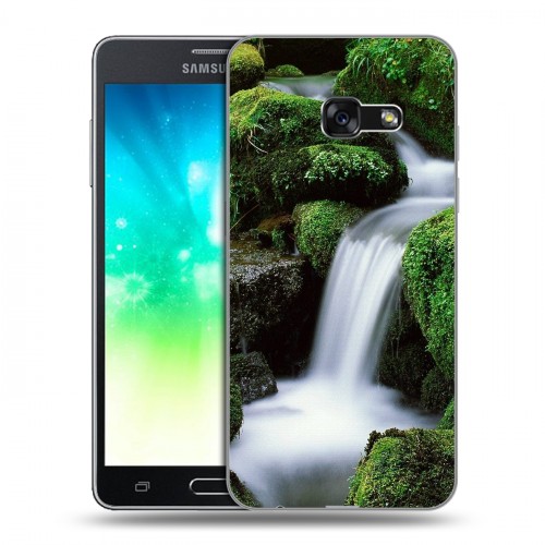 Дизайнерский пластиковый чехол для Samsung Galaxy A3 (2017) Водопады